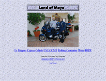 Tablet Screenshot of landofmayo.com